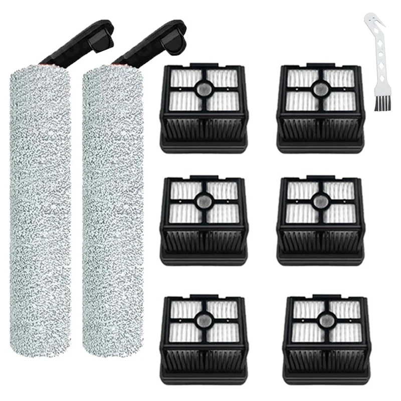 

Soft Roller Main Brush Hepa Filter Replacement Accessories Plastic For Dreame H12 Pro / H12 Plus/H12 Core Vacuum Cleaner