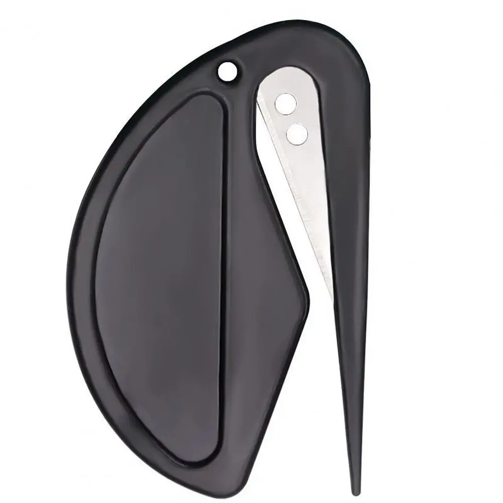 مجموعة قطع المغلف من الفولاذ المقاوم للصدأ الفعالة ، أداة قطع الورق ، أداة فتح الحروف ، آمنة ، حادة ، قطع