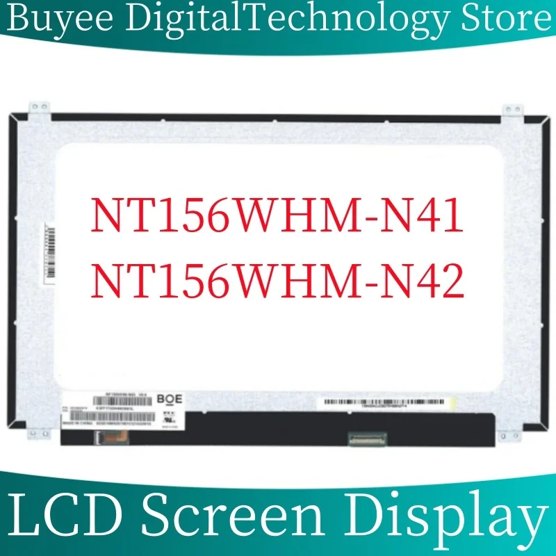 

Original 15.6'' Laptop NT156WHM-N41 NT156WHM-N42 LCD Screen Panel Display NT156WHM N41 Display Matrix 30Pins