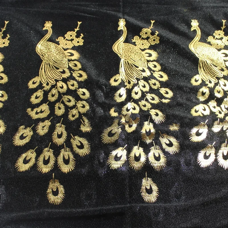 

Элегантные шелковые шарфы с принтом павлина, Золотой блестящий шарф для женщин, летний длинный шарф для защиты от солнца