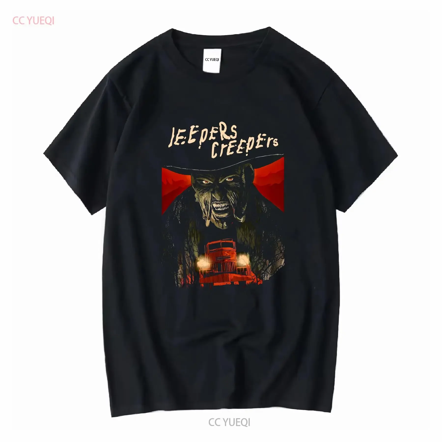 Jeepers Creepers Movie Horror T Shirt S 3XL long or short sleeves vintage Washed Casual Top For Everyday Wear graphic Slightly