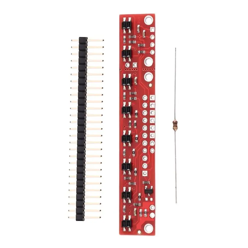

Модуль датчиков отражения A92Z QTR-8RC QRE1113, 8-канальный, 8-позиционный