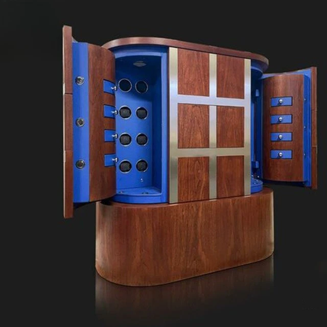 High-End-Safe aus massivem Holz, Designer-Luxusvilla, Home Ad Vanced Sense Passw Ord, Anti-Th-Eft