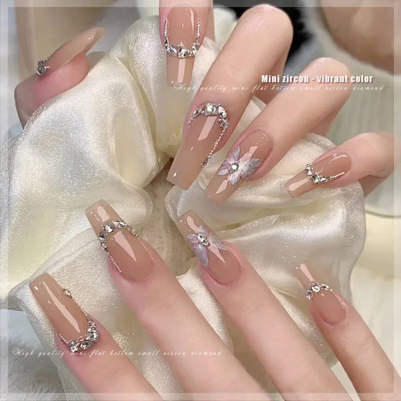 صغيرة مقلوب مسطحة القاع الراين الحصان العين قطرة الماء الحب على شكل الزركون مسمار الفن الديكور DIY بها بنفسك مانيكير أداة التبعي #3