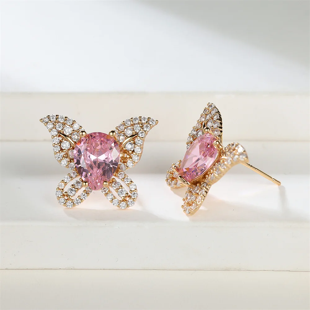 Pink Zircon Cute Bu… - image
