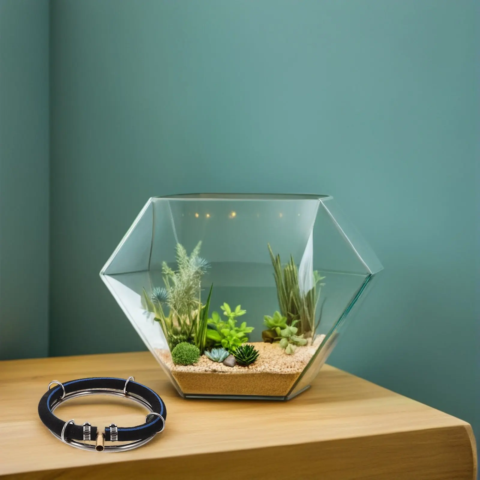 2pcs 15cm Fish Pond Aeration Ring Seafood Pond Oxygen Plate Stainless Steel Bubble Ring Nano Aeration Disc For Aquarium Tank