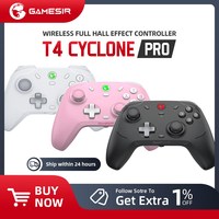 GameSir T4 Cyclone Pro Wireless Controller Support Six axis body sensing gyroscope - for Nintendo Switch Steam  Android PC ios