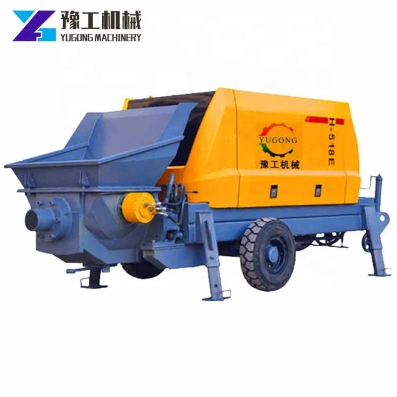 Concrete Pump Spare Parts Trailer Concrete Pump for Sale