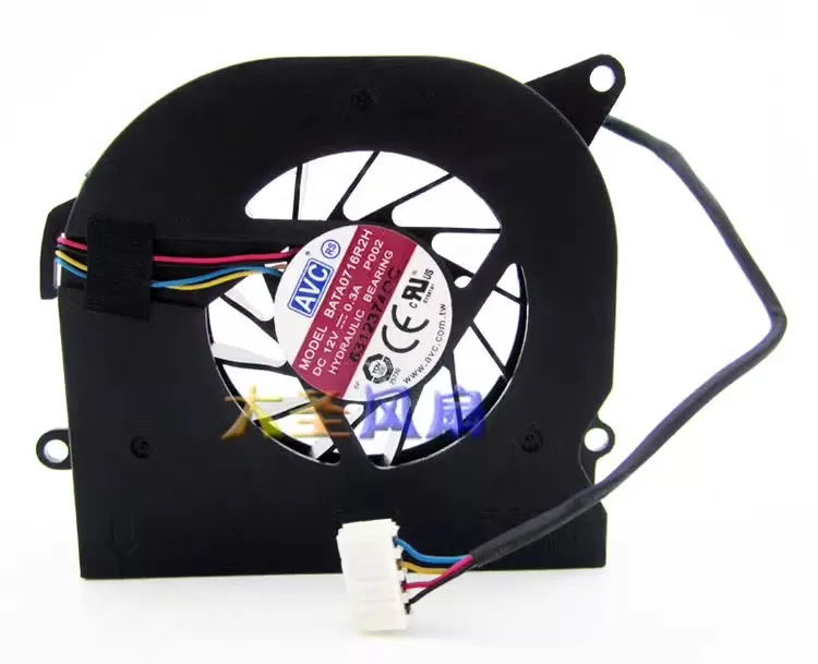 Free shipping original applicable Tianhai all-in-one fan AVC BATA0716R2H P002 12V 0.3A laptop fan