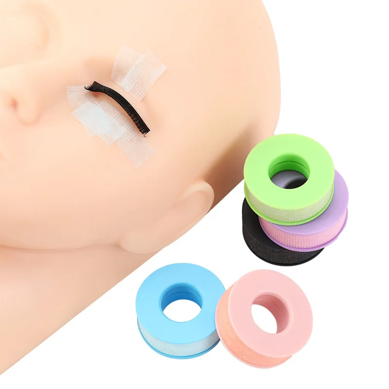 5 pçs novo silicone gel cílios fita micropore lash lift fitas adesivas respirável sob almofadas de olho fácil de rasgar acessórios de cílios