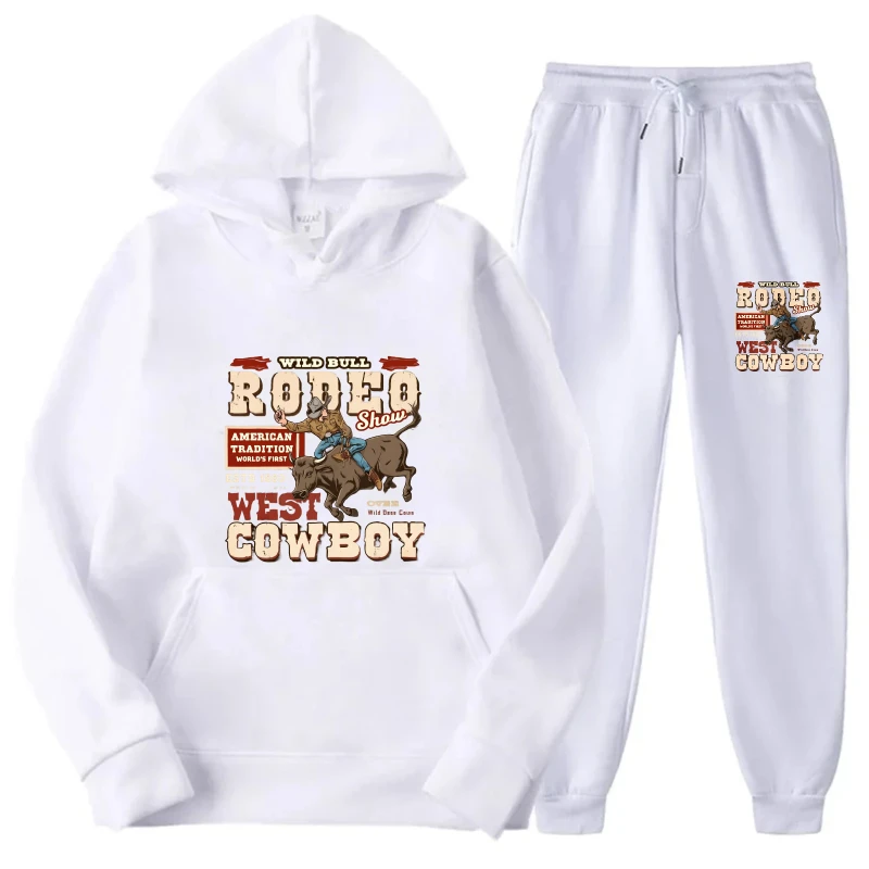 مجموعة هوديي بتصميم وحدة تحكم ألعاب مطبوعة باللون الأبيض لملابس الألعاب غير الرسمية #5