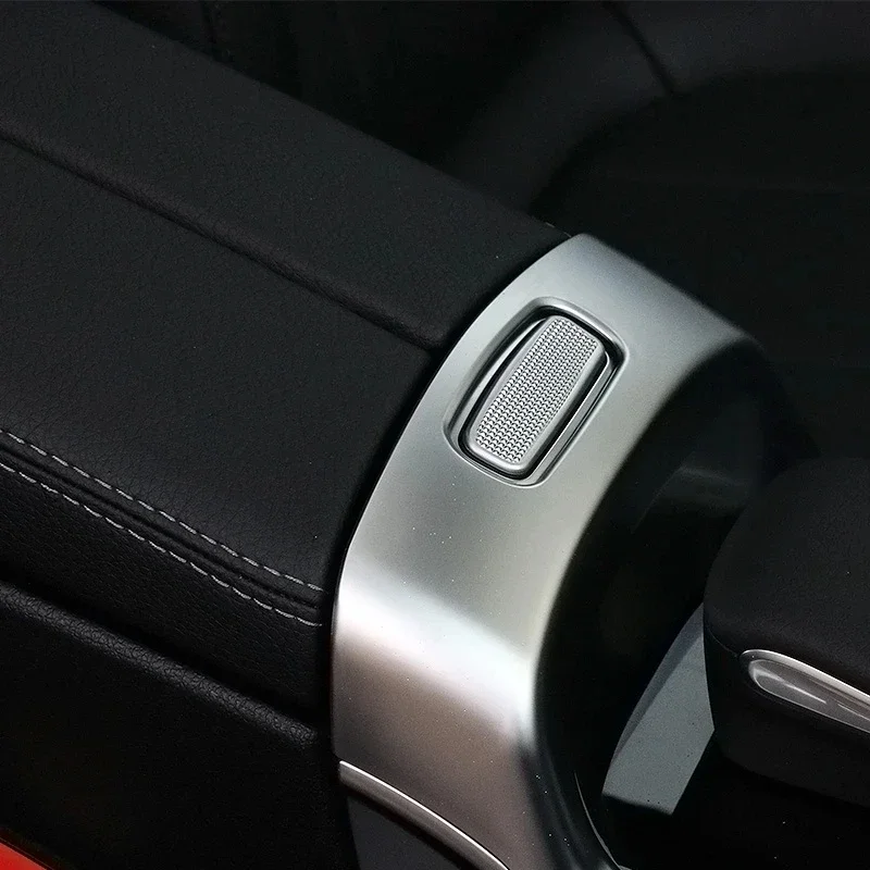 Car Accessories Console Armrest Panel Switch Button Sticker Trim for Mercedes Benz A B GLB CLA GLA