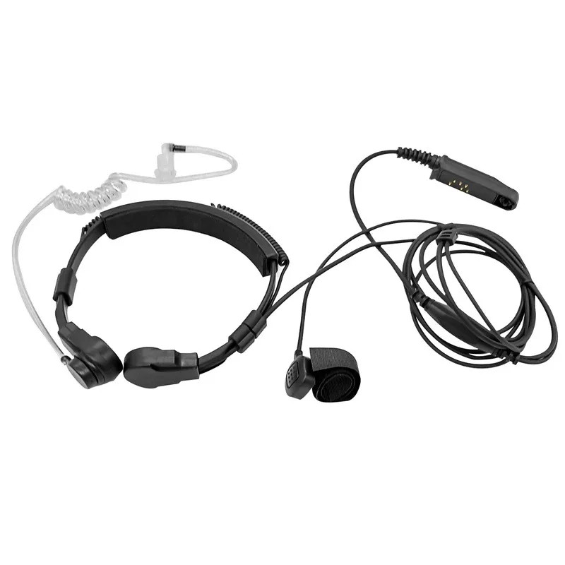 Baofeng UV-9R Intercom Tactical Throat Control PTT Mic Earpiece Headset for Baofeng 9700 A58 UV-XR 9R Plus Pro AMG GT-3WP Radio