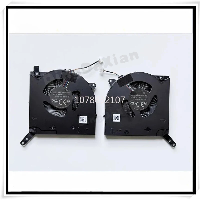 

Новый оригинальный вентилятор охлаждения ЦПУ+ГПУ для ноутбуков AVC BAPB0909R5HY002 BAPA0909R5HY010, 5В 0.50А