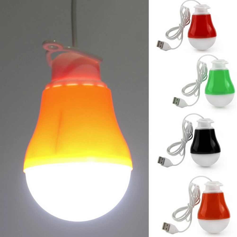 

Energy Saving 5V 5W Led Bulb Usb Light Bulb For Home Camping Emergency Consumption Bright Lighting Portable Compatible