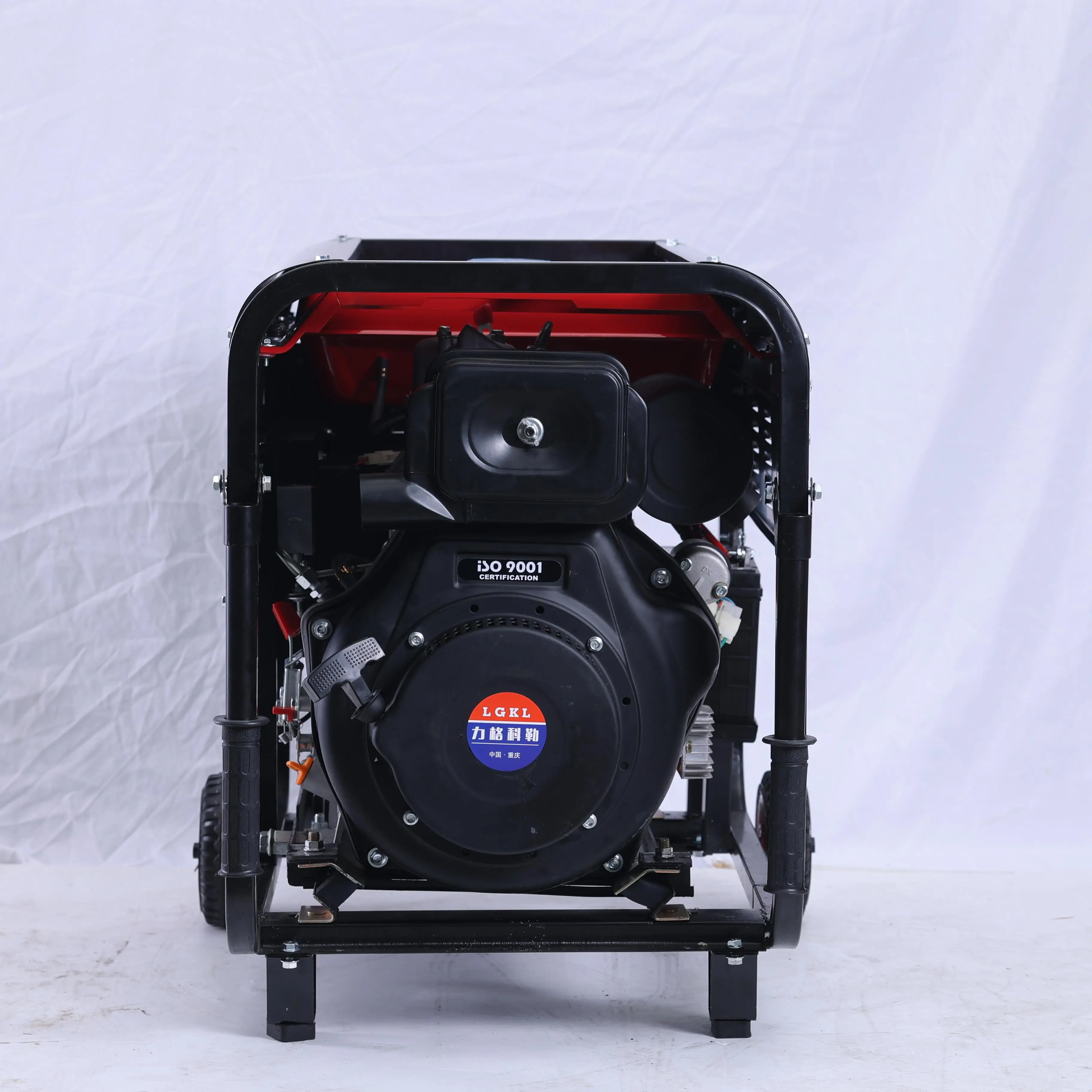 3.5kw ماكس الناتج مولد الرف المفتوح 110 فولت/220 فولت الجهد المزدوج 60 هرتز محرك الديزل اسطوانة واحدة، عمودي، 4-السكتة الدماغية تبريد الهواء #5