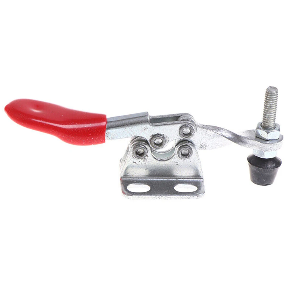 GH-201A Woodwork Lever Clamp Horizontal Hinged Clamp Quick Release Hinged Clamp Set 27KG Vertical Hinged Clamp Hand Clamp Tool