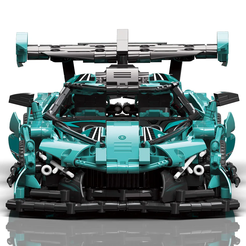 Intensa Emozione Super voiture de sport bloc de construction Apollo IE modèle ornement originalité Puzzle assemblage jouet cadeau pour garçon