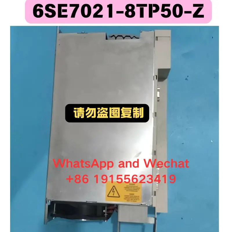 Used OEM disassembled parts 6SE7021-8TP50-Z Driver Functional test OK Quick delivery