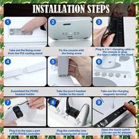 JAJA For PS VR2 PS5 Charging Station With Cooling Fan, VR Charging Display Stand With Headset And Game Storage Holder White Part