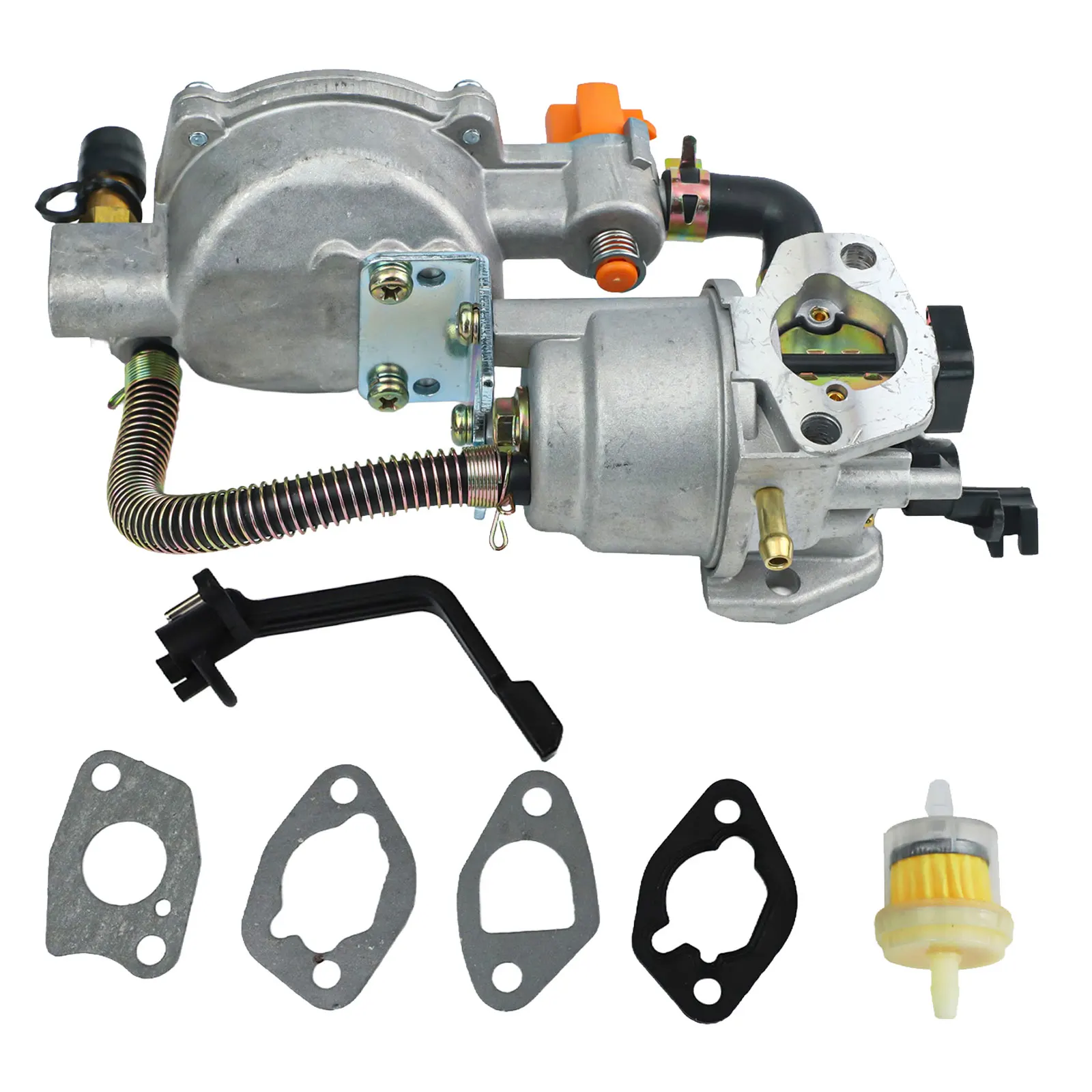 1Set Carburetor Dual Fuel Conversion Kit For 168F Generator Natural Gas For GX200 170F For 208cc,210cc,212cc For MPN 170G