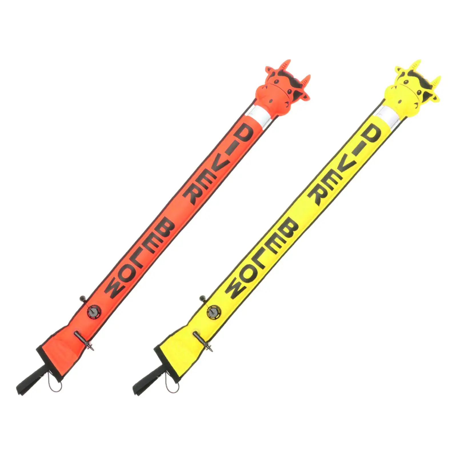 

Surface Marker Buoy Closed Bottom Highly Visible Waterproof with Reflective