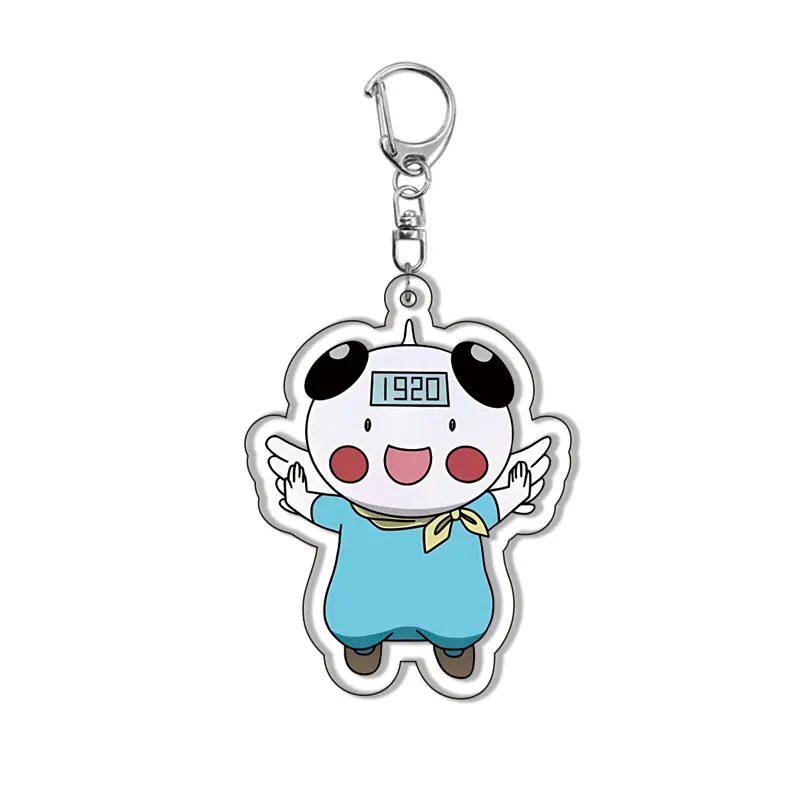 HUNTER X HUNTER Anime Keychain For Kaito Kite Crazy Clown And Knuckle Bine Bankruptcy A P R Bag Phone Pendant Key Ring Gift