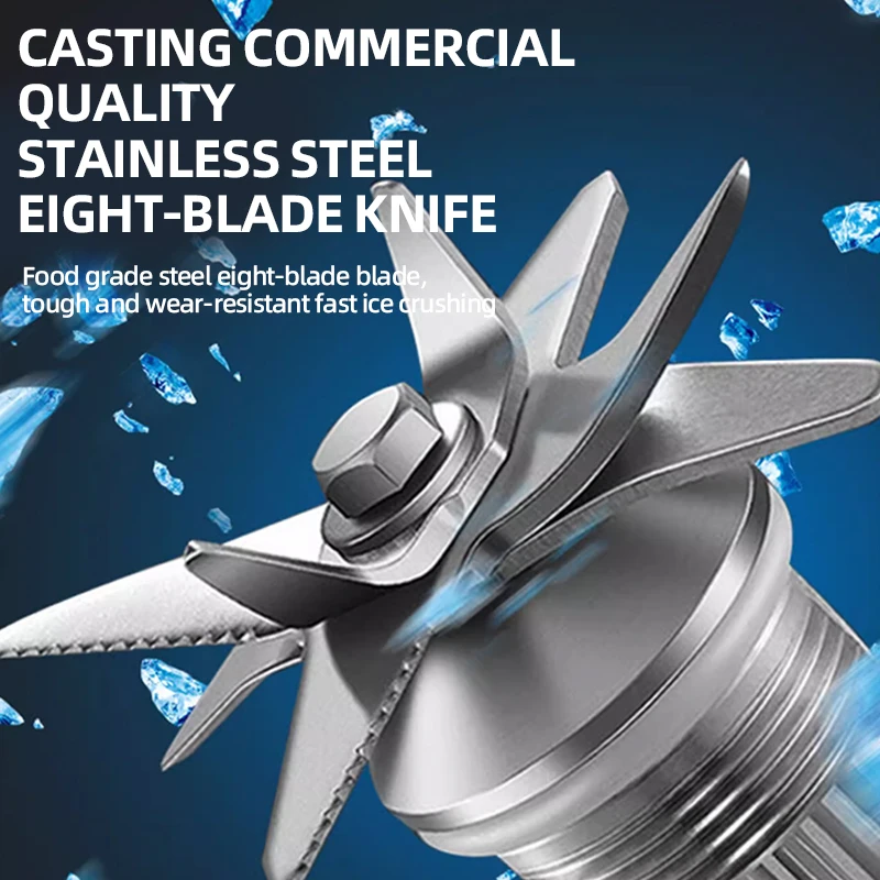 プロフェッショナルヘビーデューティグレードブレンダーミキサージューサーフルーツフードプロセッサーアイススムージーBPAフリー2L 220V EU/英国高速ブレンダー