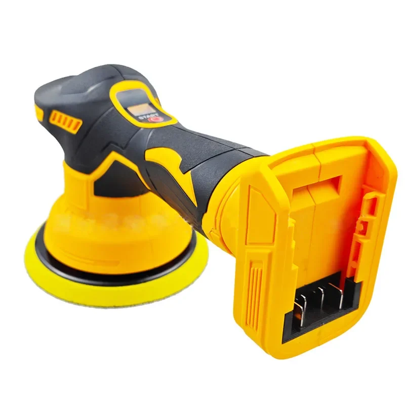Подходит для DeWALT 20 В, аккумуляторная полировальная машина для электромобилей, 8 передач, беспроводная автоматическая полировальная машина, вощение, шлифовка, уплотнение, электроинструменты