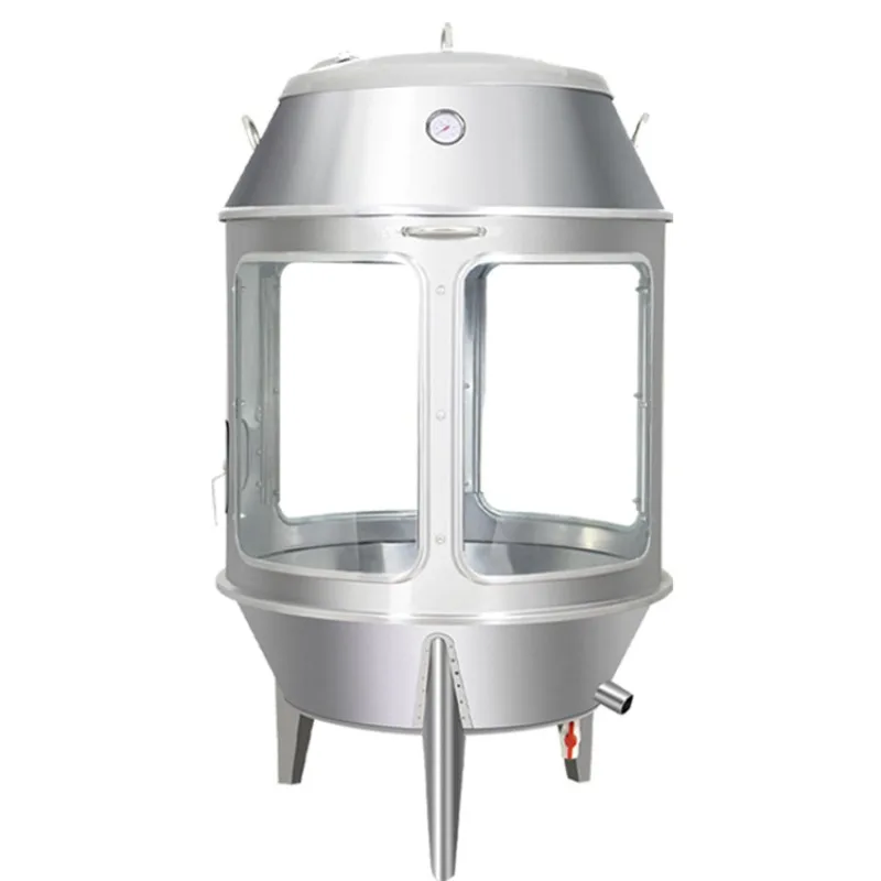 glass window display roast chicken, duck and goose roast stove, regular temperature control stainless steel stew stove