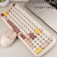 MOFII CandyPRO Wireless Keyboard Mouse Combo Bluetooth/Wireless,for Mac, IPad, IPhone, PC, Laptop and Android