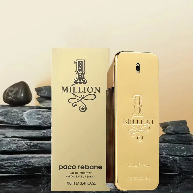 2024 New Soft  Perfume Golden Millionaire 100ml Men\'s Seductive Leather Notes Best Christmas Gifts For Men And Women Difuser