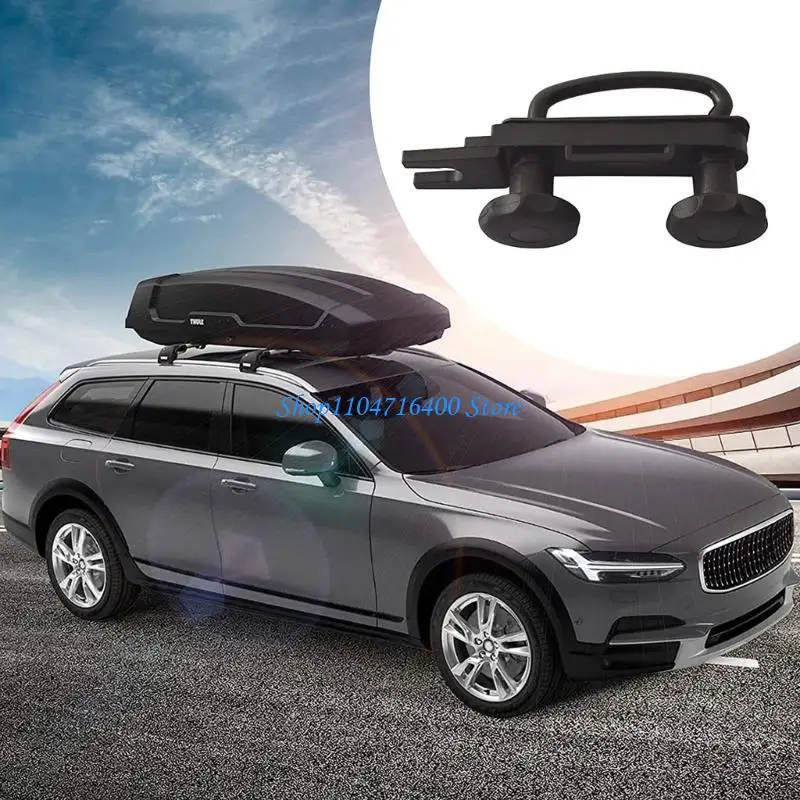 

y1gd Roof Box U-Bolts Clamps with Locking and Straps Roof Box Bracket Mounting Accessories Roof Box U Bracket