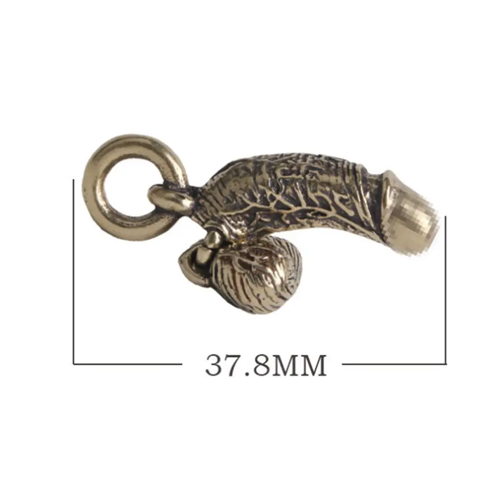 Mini pendentif en forme de poussin, jouet de Simulation de personnalité, pénis masculin, porte-clés en laiton