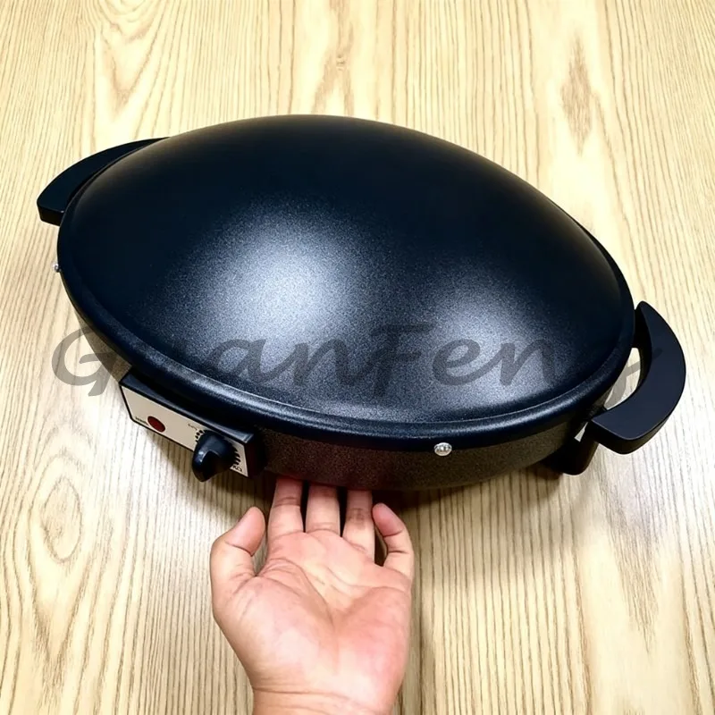 220V 1800W Electric Crepe Machine, Quick Heating Bread Machine