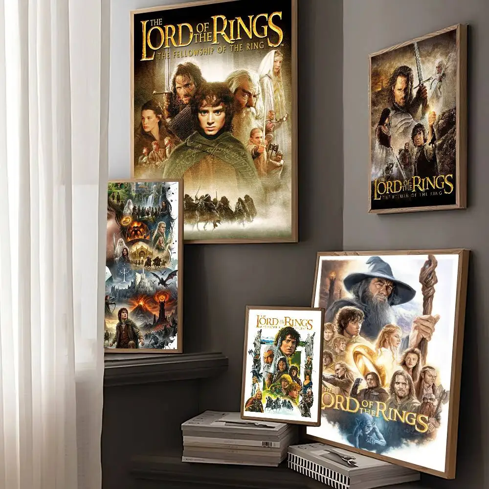 Película de Fantasía El Señor de los Anillos, Pósters Clásicos de Películas, Póster de Calidad HD, Arte de Pared, Decoración Nórdica para el Hogar