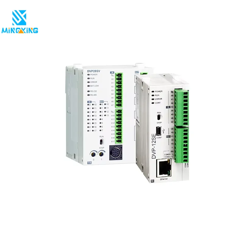 14-Point Slim PLC DVP14SS211R 8DI/6DO Relay Output 24VDC With RS232/RS485 Ports For Compact Automation Control