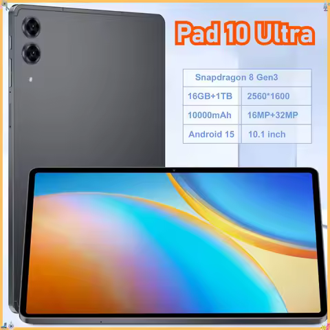 New Pad 10 Ultra 10.1 inch Tab Global Version Android 4G 5G Dual SIM Card Tablets 22GB+2TB Tablet PC WIFI 20000mAh Battery