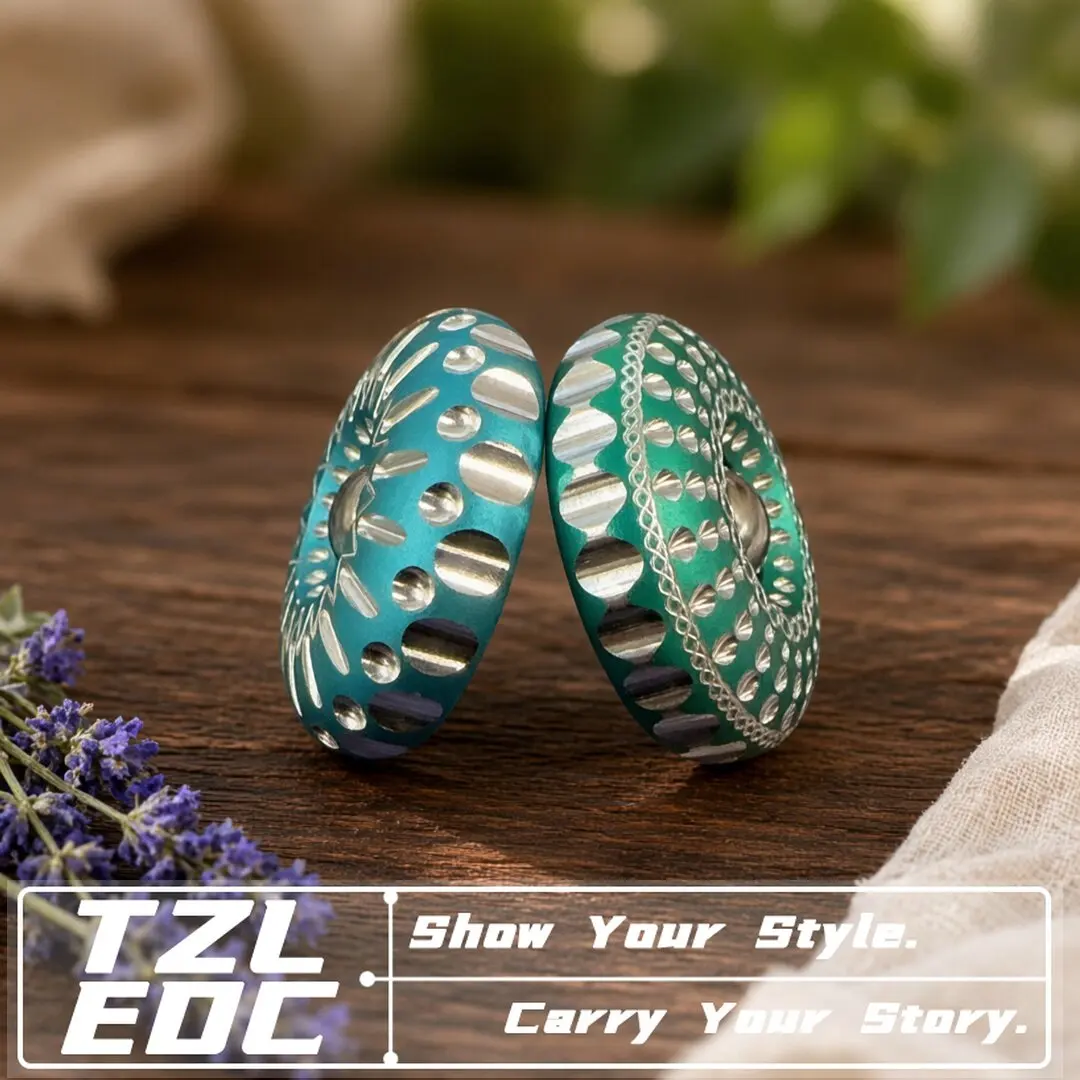 EDC Mechanical Hand Twirl Spinning Top Leisure Stress Relief Toy