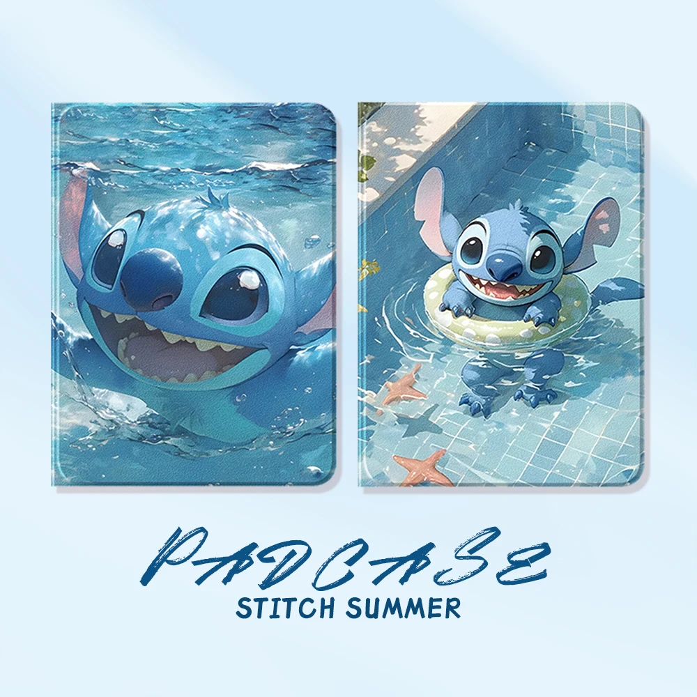 

Stitch For iPad Case Funda Ipad 8 9 10 10.2in A16 11in Tablet Cover ipad Pro4 5 6 12.9in M4 Air 4 5 10.9in M2 M3 Protective case