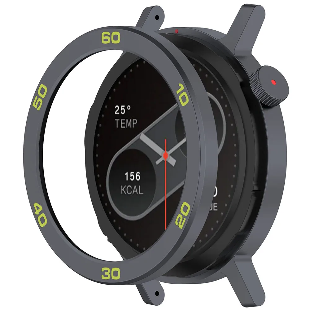 Moldura para cmf watch pro 2 smartwatch anel de metal moldura protetor de tela de substituição moldura smartwatch protetor de tela caso