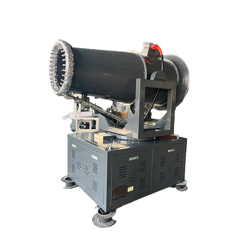 

New 50m-120m Range Industrial Fog Cannon With High Pressure Water Spray For Mining And Dust Suppression In Hotels