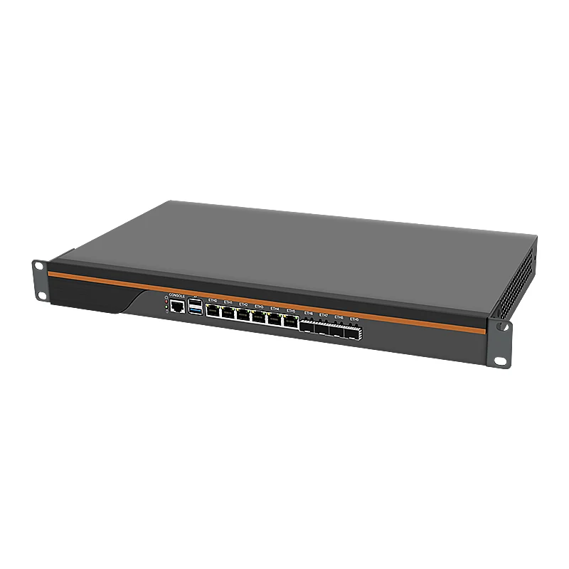 Imagem -03 - Servidor de Rack para Roteador Firewall Intel Atom C3000 2xi211 4xi350 Gigabit Ethernet X553 4x10g Sfp Plus 1310np 6l4s Ikuaios1u