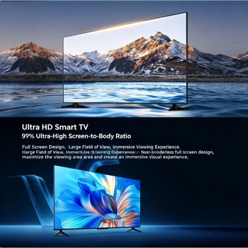 Smart TV 32 43 50 55 65 75 Inch 8K Ultra HD Flat Screen Television Android Smart OS Built In WiFi Home Cinema Display