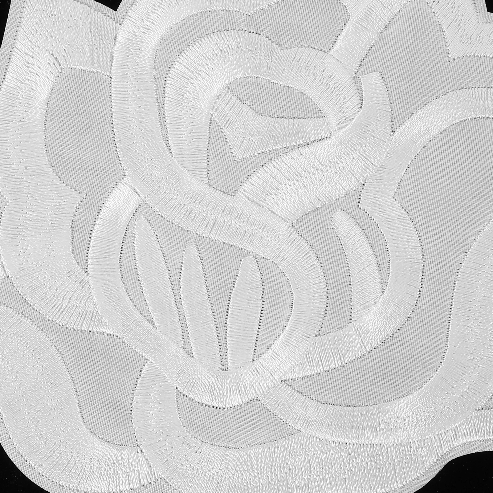 

8pcs Rose Shaped Clothes Iron On Repair Decorative Coat Patches For Jeans Bags Diy Appliques Embellishments Hat Accessories