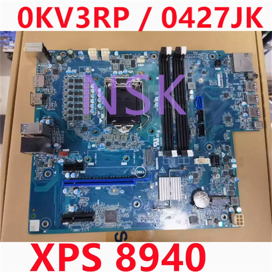 

New original 0KV3RP 0427JK FOR Dell XPS 8940 desktop computer motherboard supports 10th/11th generation CPU 100% Tested OK