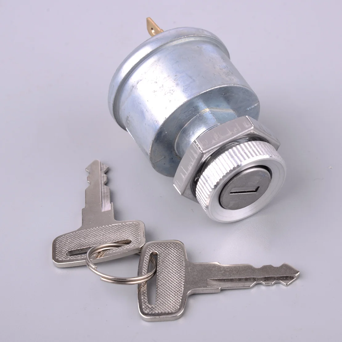 Interruptor de ignição ligado e desligado apto para carrinho de golfe Ezgo, 17421G1, 2 Terminal Key, 1981 a 2013, 2014, 2015, 2016, 2017, 2018, 2019, 2020, 2021, 2022, 2023