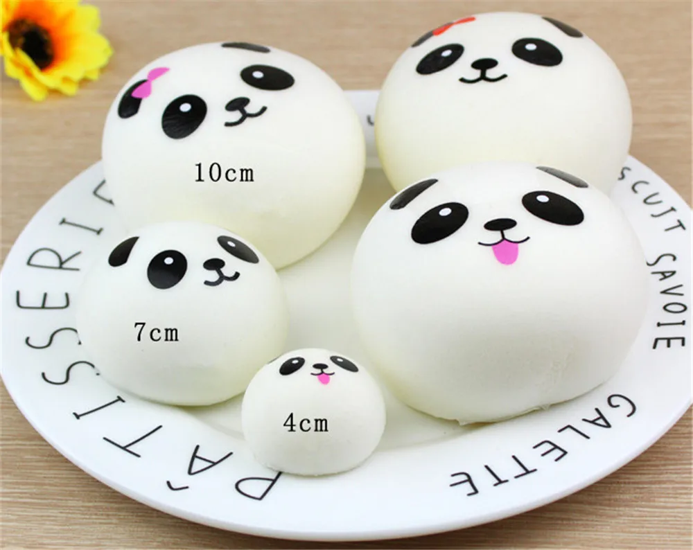 Slow Rising Bread Stress Relief Toy Squishy Soft Foam Novelty Sensory Plaything Anti Anxiety Squeeze Toy Cute Relaxation Gift
