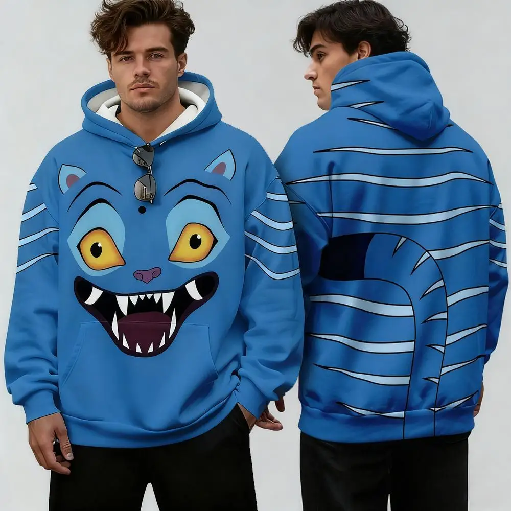 

2025 хит продаж Kpop Demon Hunters толстовка с принтом осенне-зимний тренд повседневный пуловер детский костюм для ролевых игр на Хэллоуин подарки