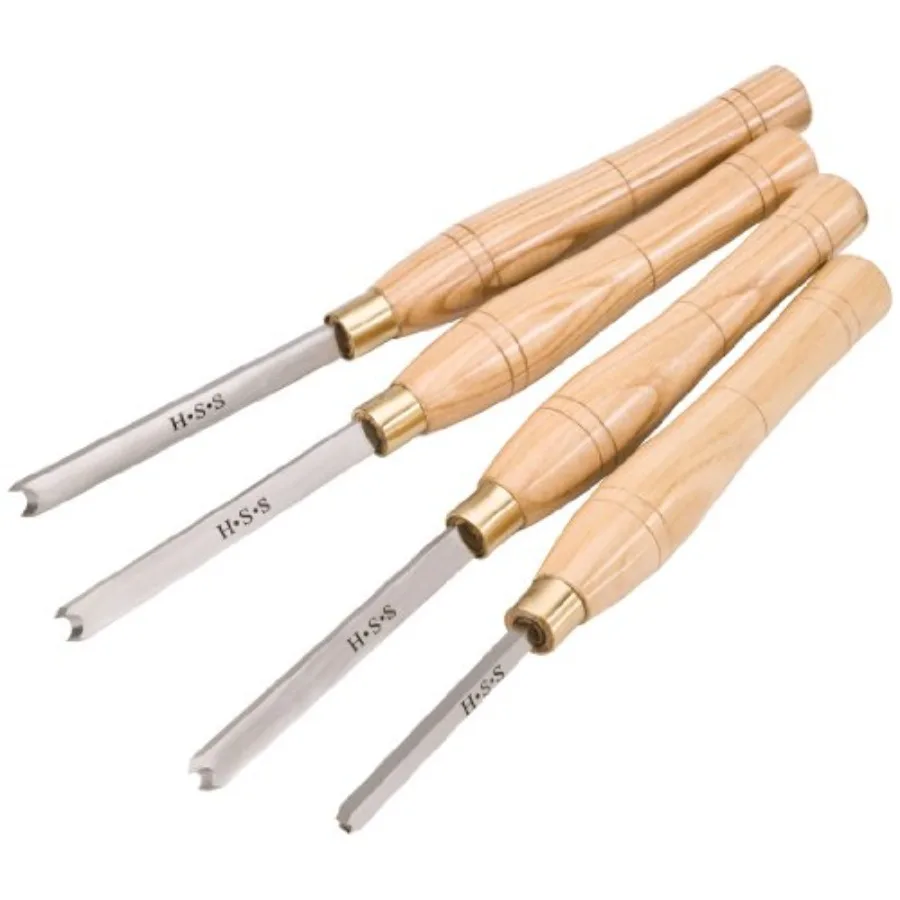 

D3781 Beading Lathe Chisel Set, 4-Piece